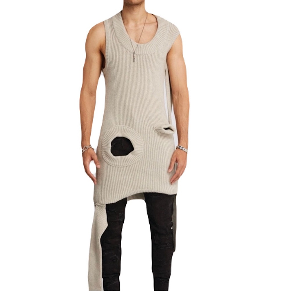 RICK OWENS Cashmere-Blend Banana Sweater